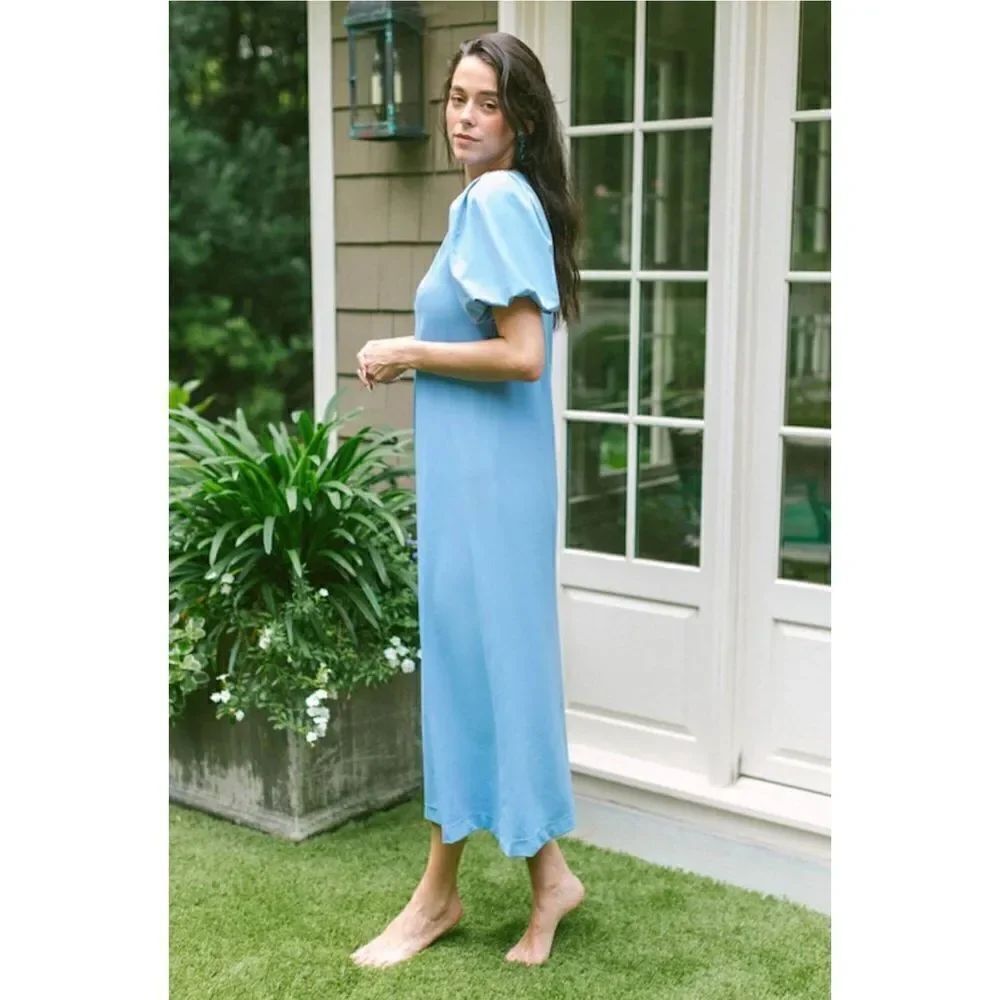 VIOLETTE The Maxi Dress in Azure XS NWT Summer dress